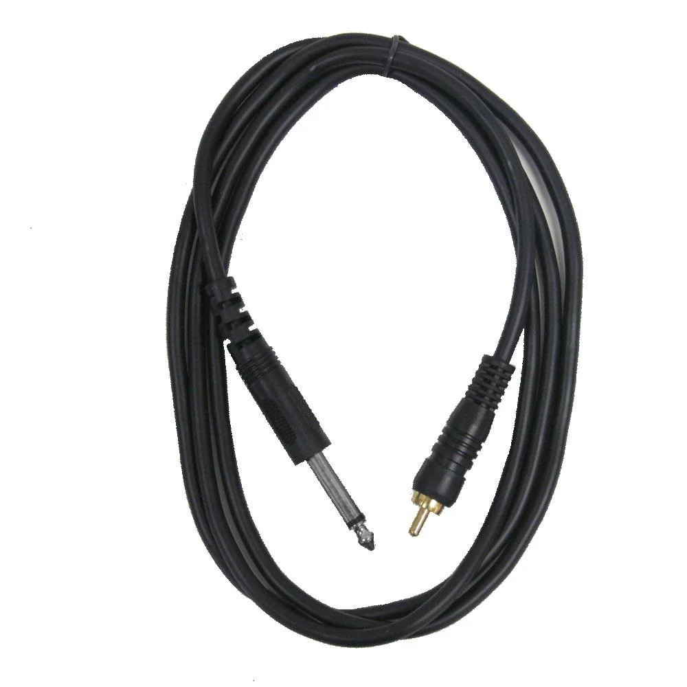 1/4" TS to RCA Mono Cable 5ft