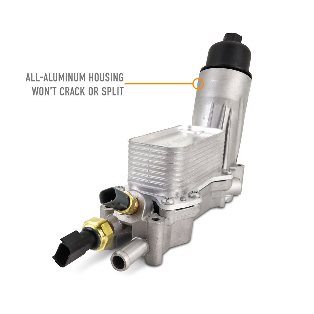 Mishimoto Aluminum Oil Filter Housing Kit, Fits 3.6L/3.2L Pentastar 2011-2017