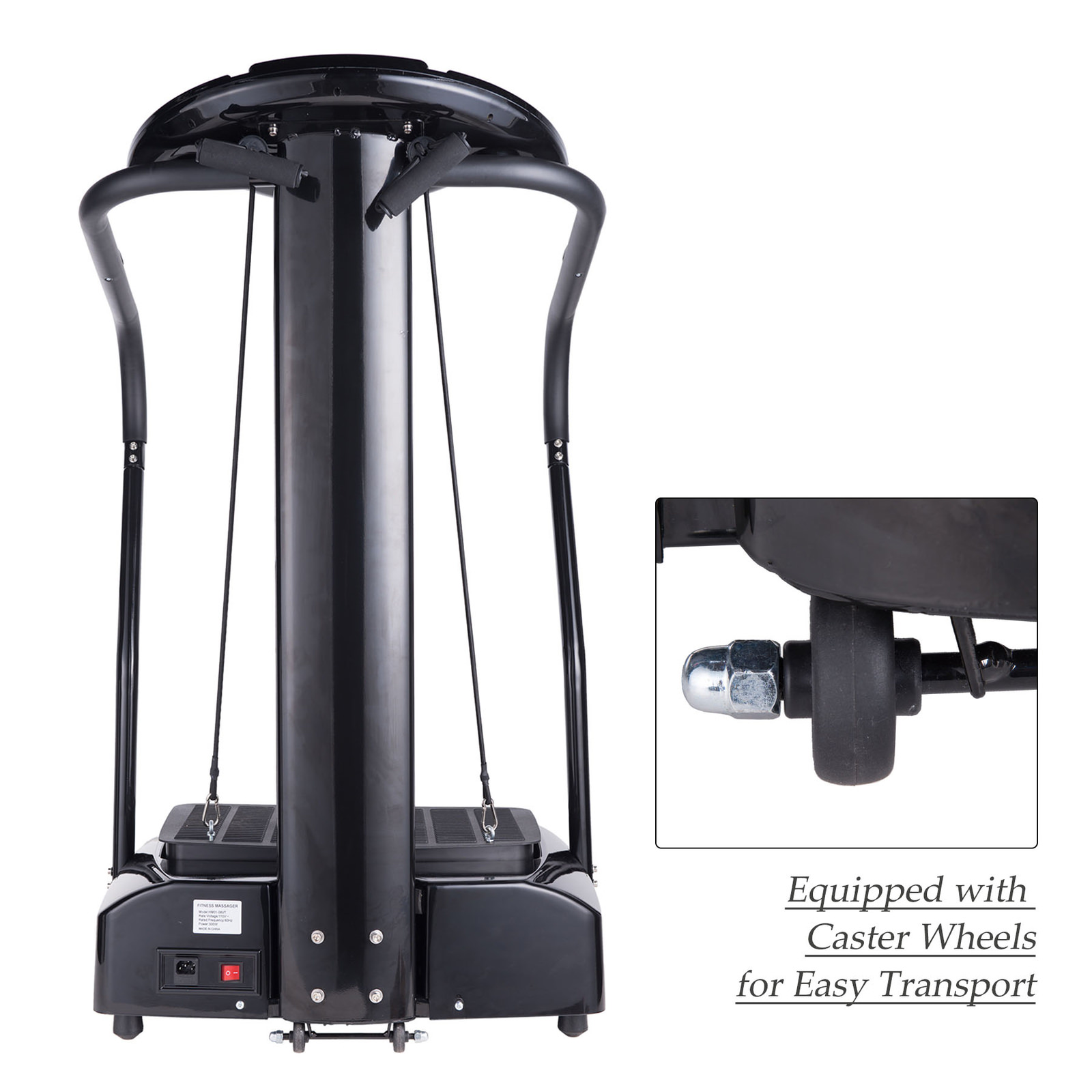 🔥Secondhand Fitness Whole Body Vibration Plate Trainer Machine 2000W HomeSports