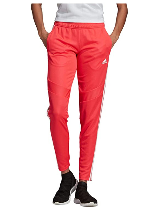 Adidas Women's Tiro 19 Training Pants, Shock Red/White
