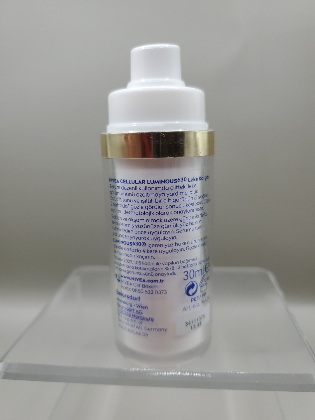 NIVEA Cellular Luminous630 Anti-Dark Spot Serum 30ml New No Cap