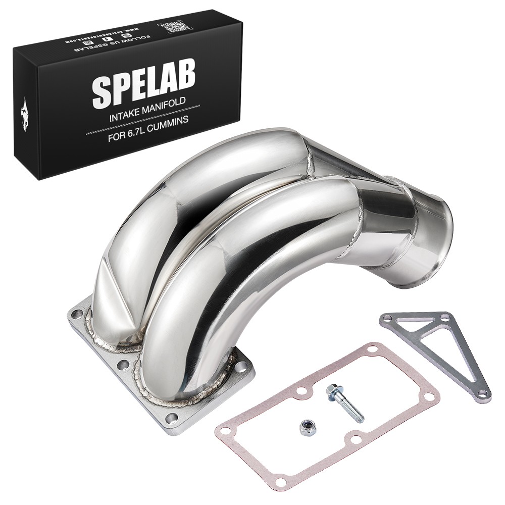 Stainless Steel 3.5" Intake Elbow For Dodge Ram 2500 6.7L Cummins Turbo Diesel