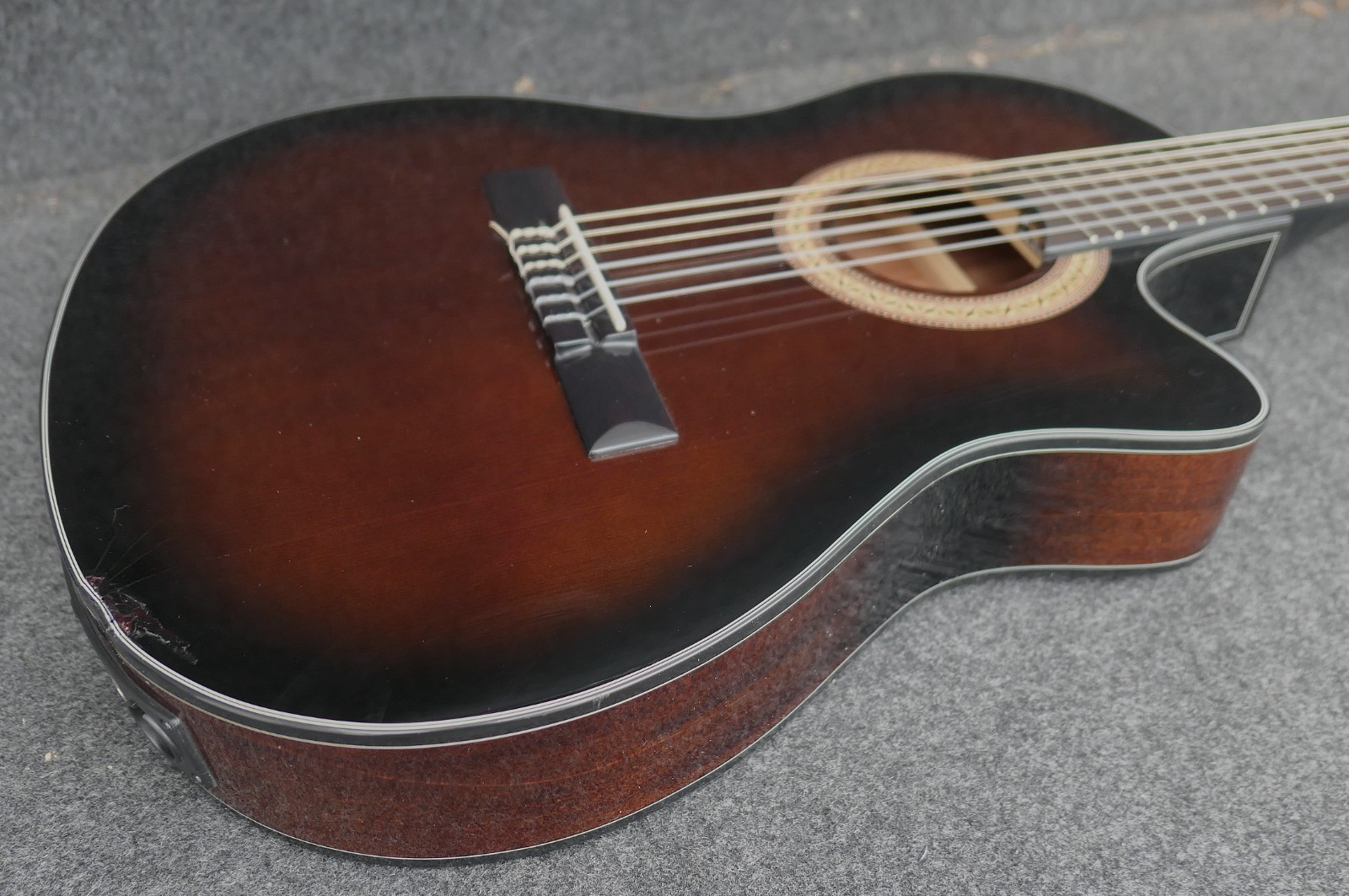 IBANEZ GA35TCE-DVS THINLINE Acoustic-Electric CLASSIC CLASSICAL NYLON STRINGS