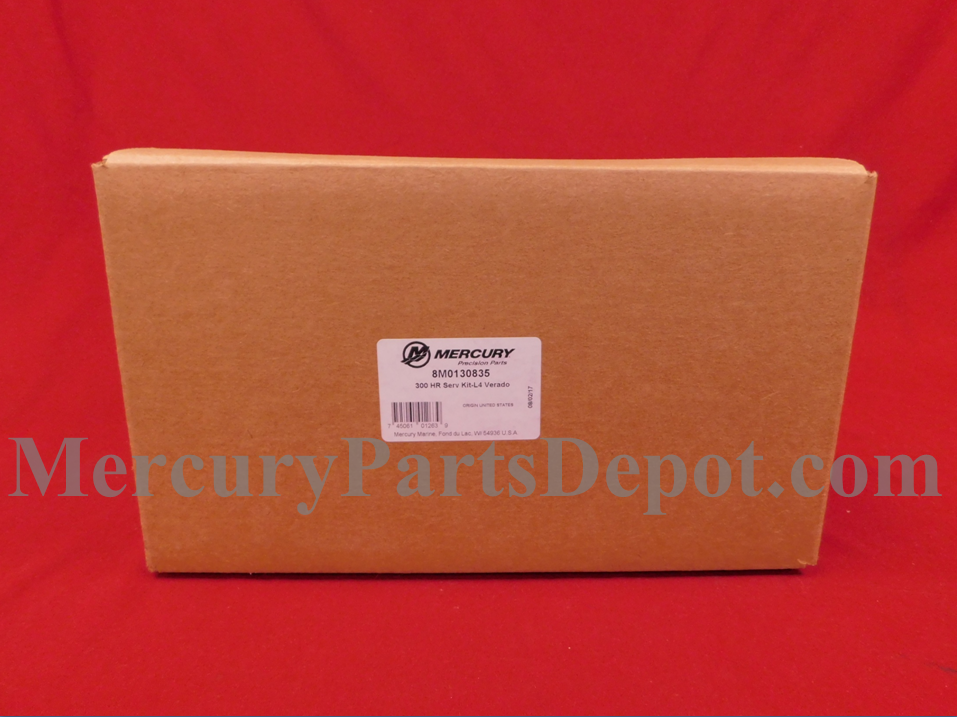 Mercury Maintenance Kit 300 Hour - L4 Verado - Part # 8M0130835