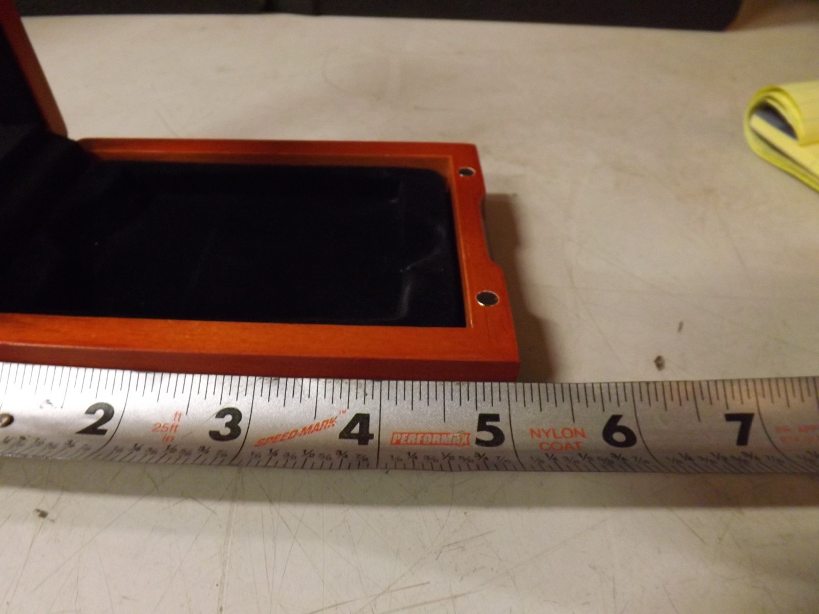 Wooden Display Box with Glass Window for Single Graded Coin Slab