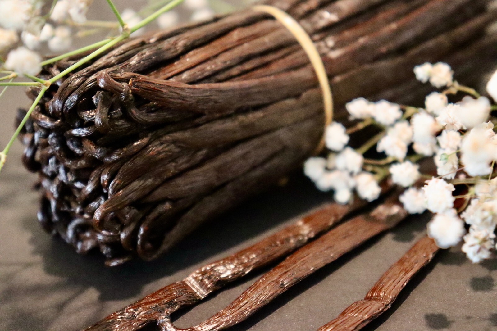 Fresh Madagascar Grade A ORGANIC Bourbon Vanilla Beans [Whole]