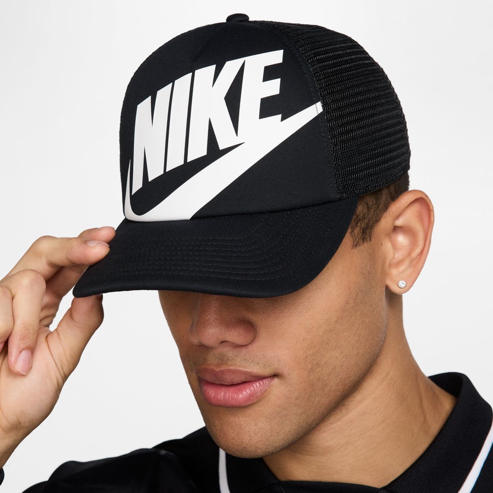 [HV8699-010] UNISEX NIKE RISE CAP OVERSIZED FUTURA TRUCKER