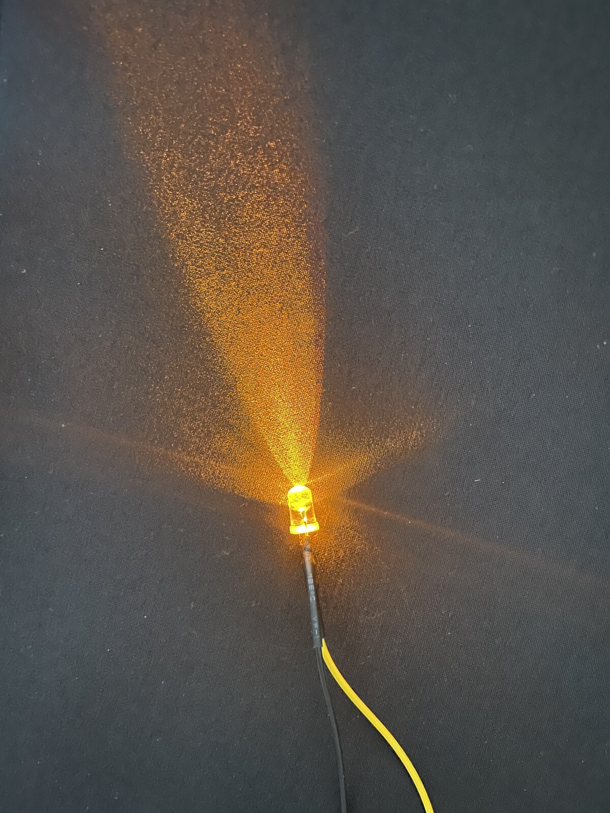 Prewired Single LED Light Assembly with on/off Switch & 3 Volt Battery Connector