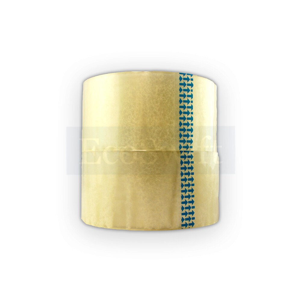 36 ROLLS -2 INCH x 110 Yards (330 ft) EcoSwift Clear Carton Packing Package Tape