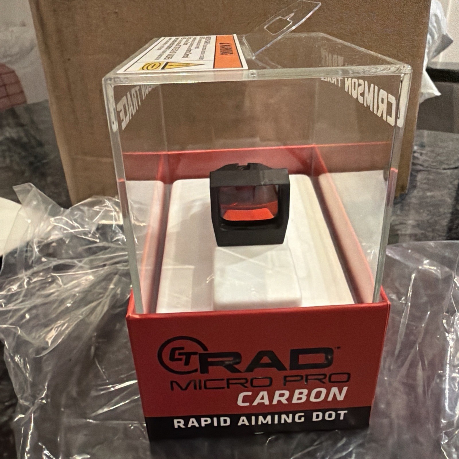 Crimson Trace CT-RAD Micro PRO Red Dot Sight 3 MOA Compact Pistol Optic NEW