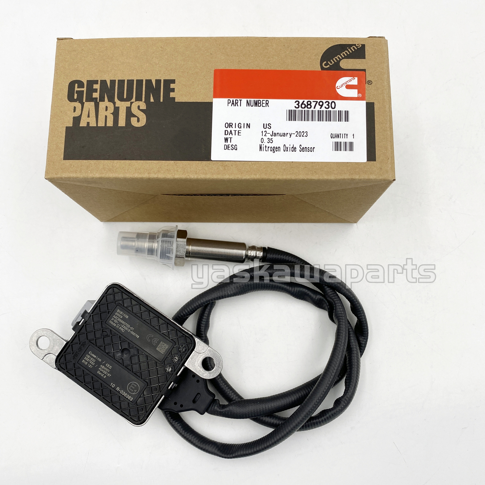 New OEM 4326870RX NOx Nitrogen Oxide Sensor 4326870 3687930 Superced P/n