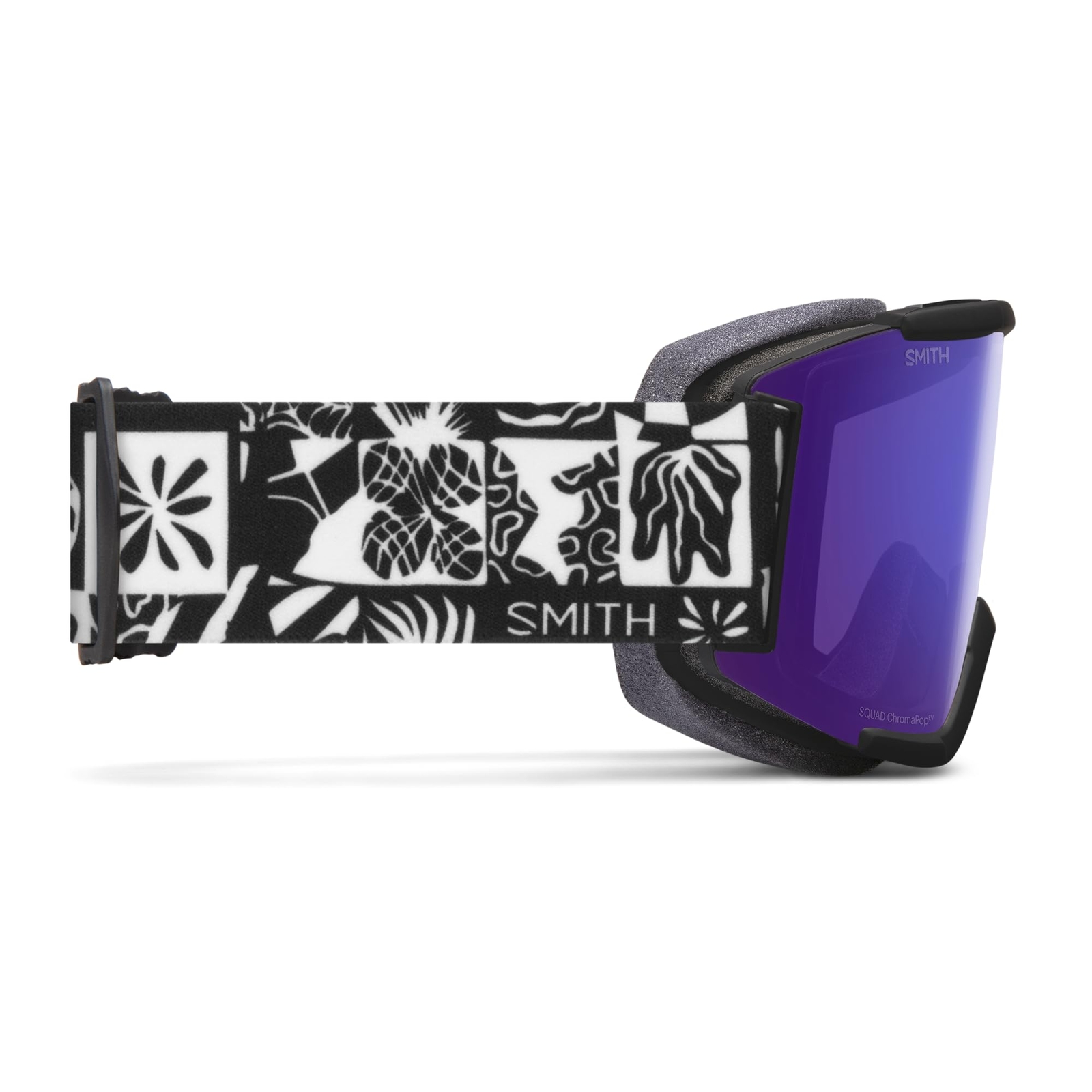 SMITH Squad Unisex Snow Goggles Meg Fransee, ChromaPop Everyday Violet Mirror