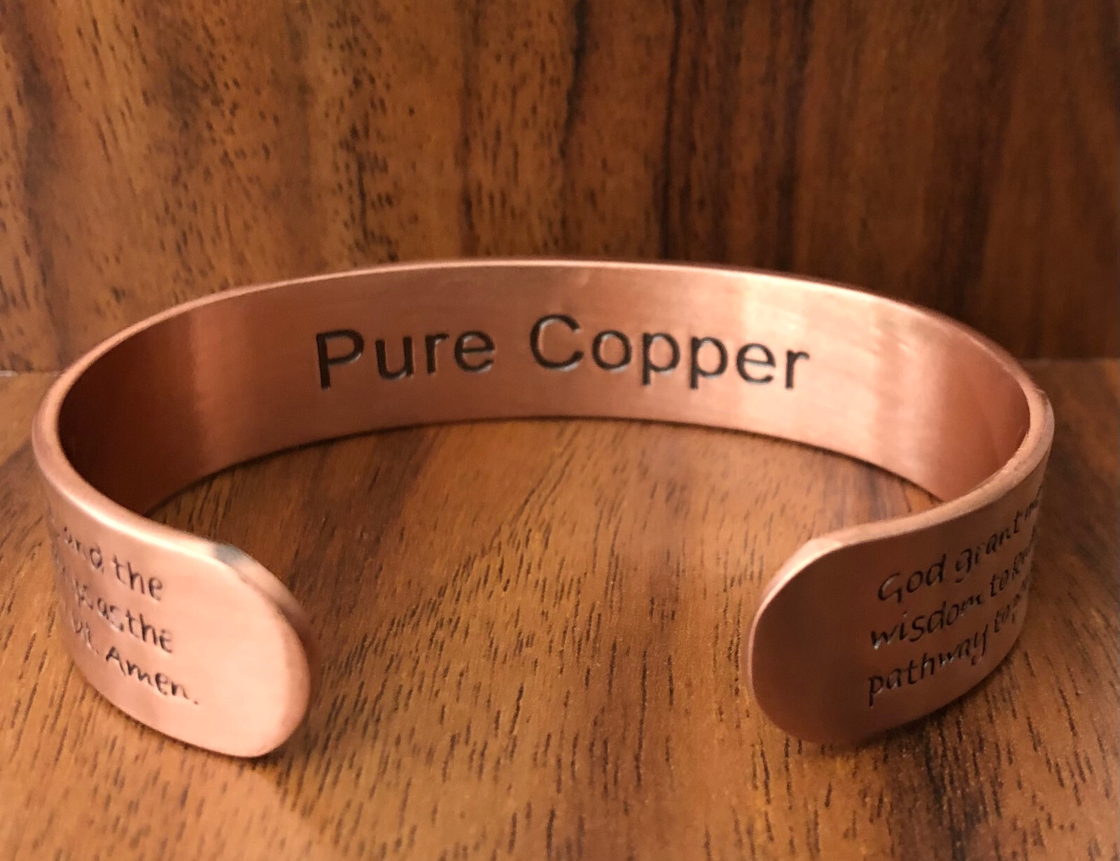 Cross Prayers Pure Copper Magnetic Bracelet Energy Cuff