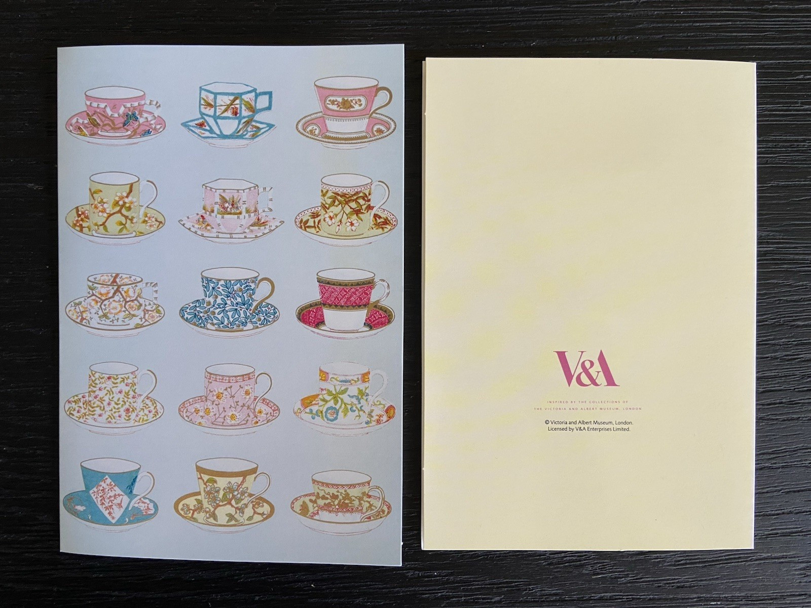 VICTORIA & ALBERT MUSEUM Boxed Set of 12 TAKING TEA Notecards/Envelopes