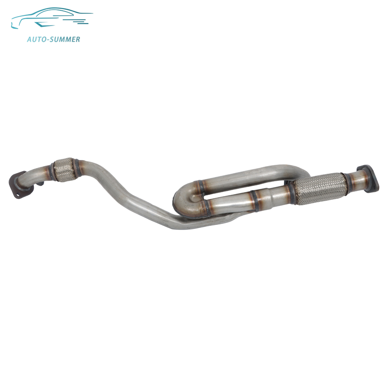 Exhaust Y Flex Pipe For 2009-2017 Buick Enclave Chevy Traverse GMC Acadia 3.6L