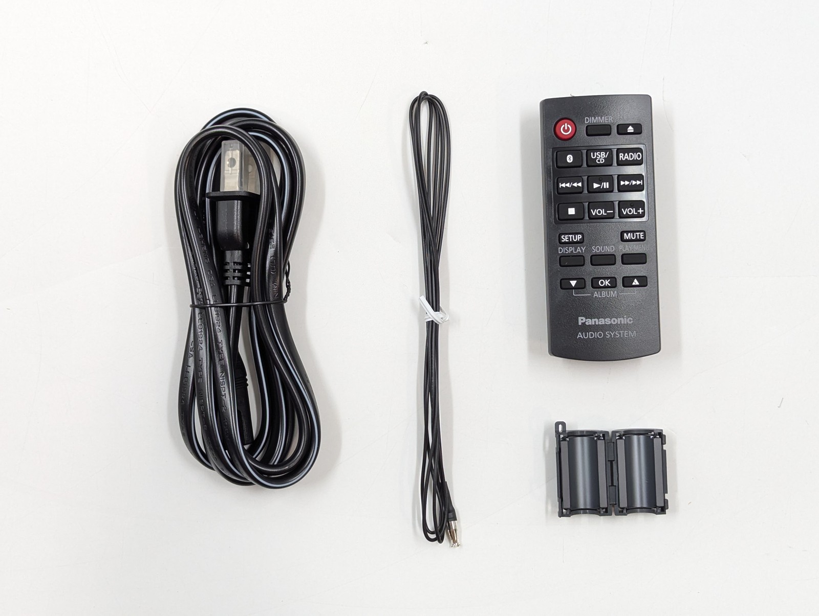 Panasonic Compact Stereo System w/ CD, Bluetooth & FM Radio (SC-PM270PP-K) Black