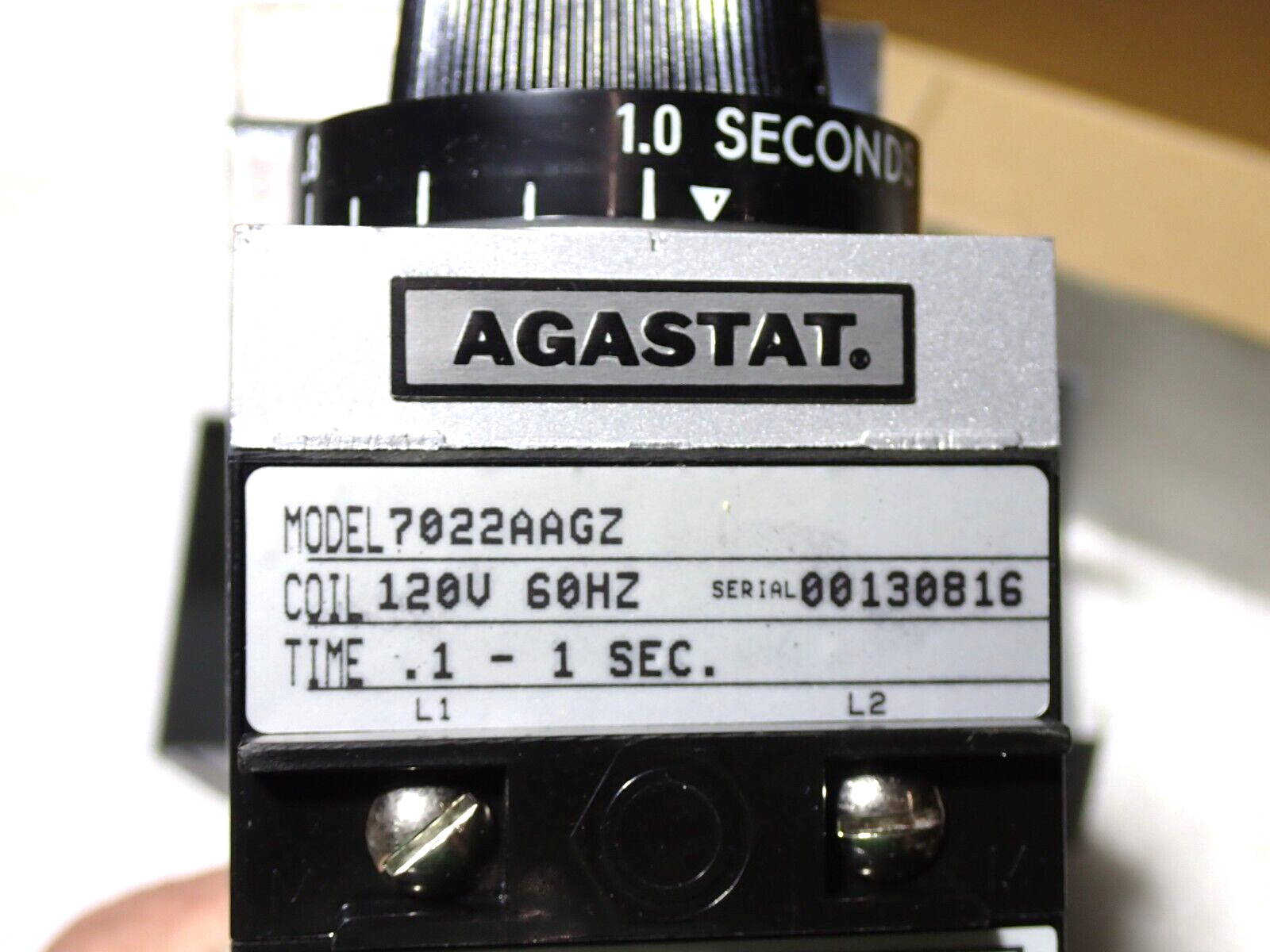 7022AAGZ .1-1 SECOND AGASTAT TIMING RELAY NEW