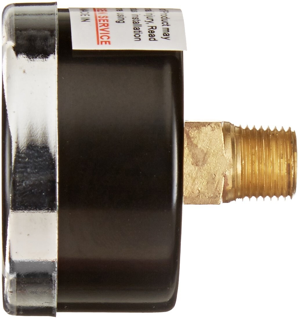 Heavy Duty Air Compressor Pressure Gauge 0-200 PSI 1/4 NPT Back Mount 2" Dial