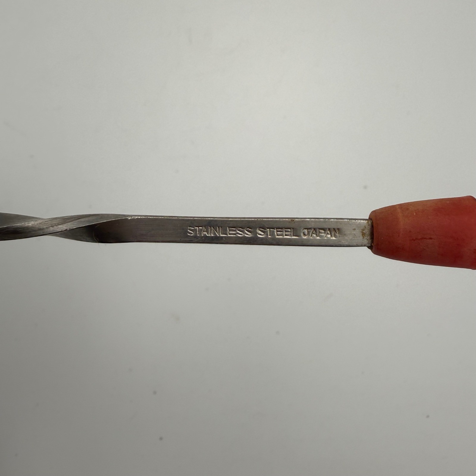 Vintage Bloomfield 3009 Bar Spoon Stainless Steel Japan Twisted Handle 11 Inch