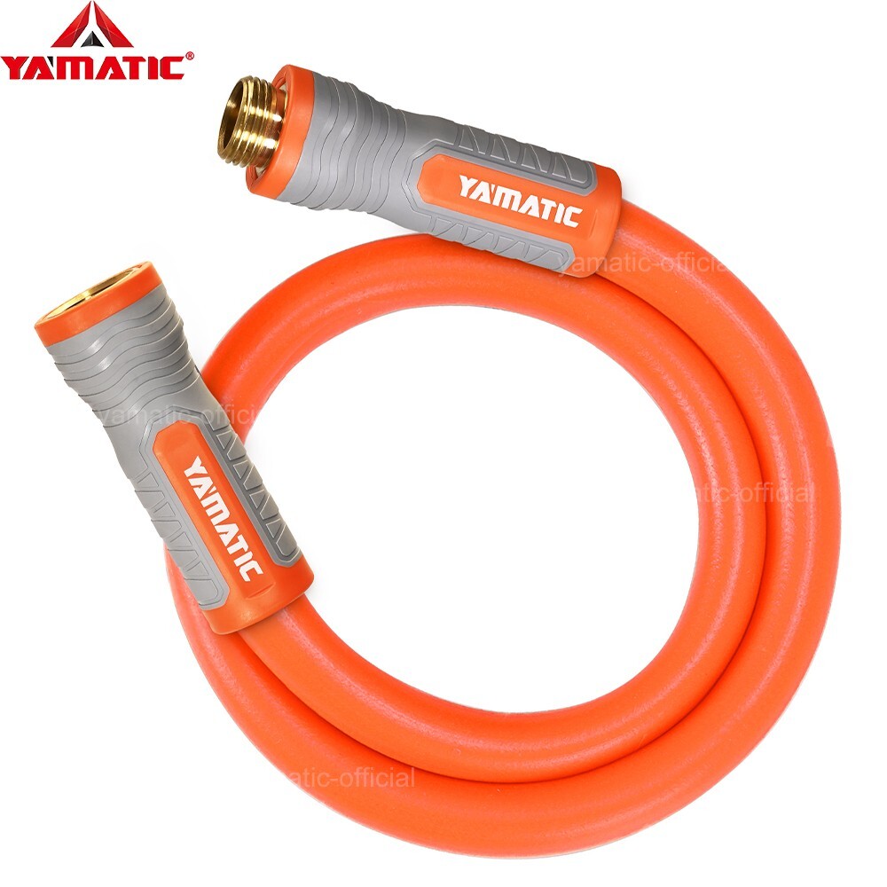 YAMATIC 5/8" Heavy Duty Garden Hose Flexible Water Hose Light Weight