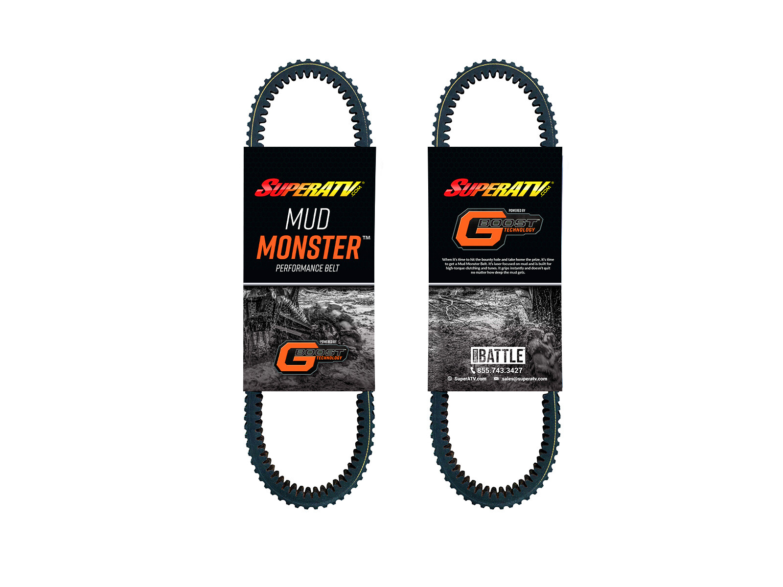 SuperATV Mud Monster Drive Belt for Polaris Ranger 1000 (2020+) - OEM # 3211218