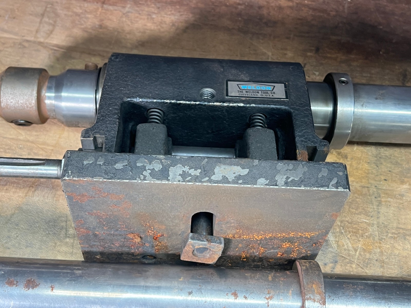 WELDON ENDMILL SHARPENING AIRFLOW FIXTURE package Nice