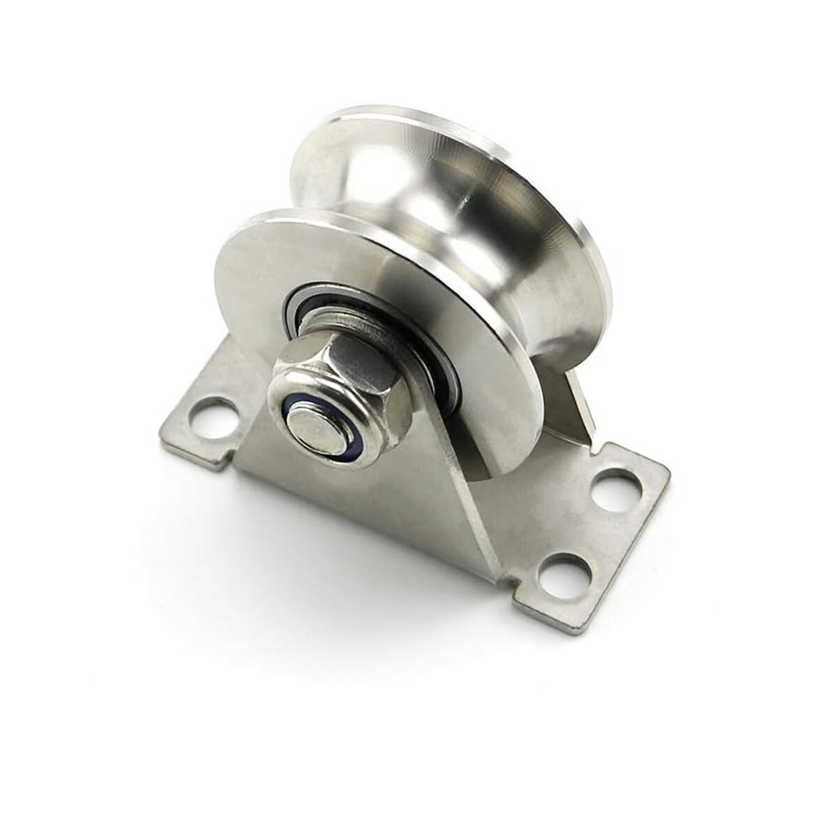 Steel U Channel Metal Roller Pulley Wheel Pulleys for Rope Cable Pulley Block