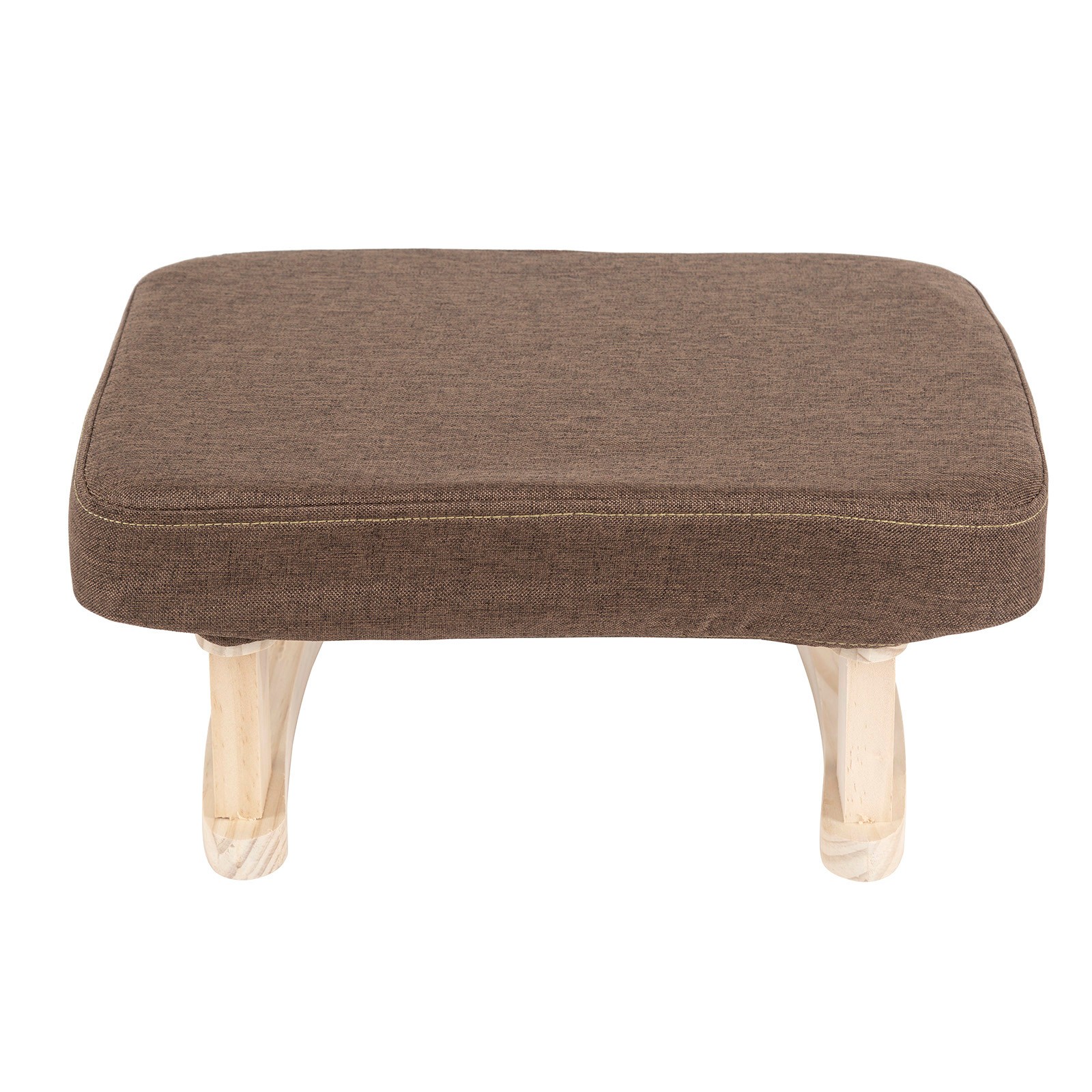 Footstool Chair Stool Rectangle Footrest Padded Rest Seat Padded Pouffe Chair