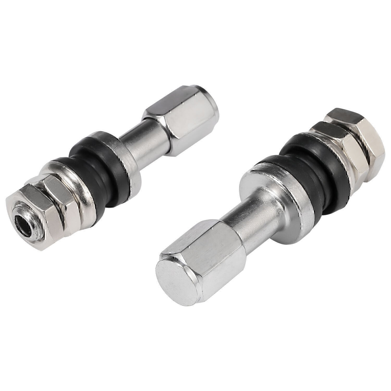 10PACK STAINLESS STEEL WHEEL TIRE VALVE STEMS HIGHT PRESSURE BOLT IN WITH US