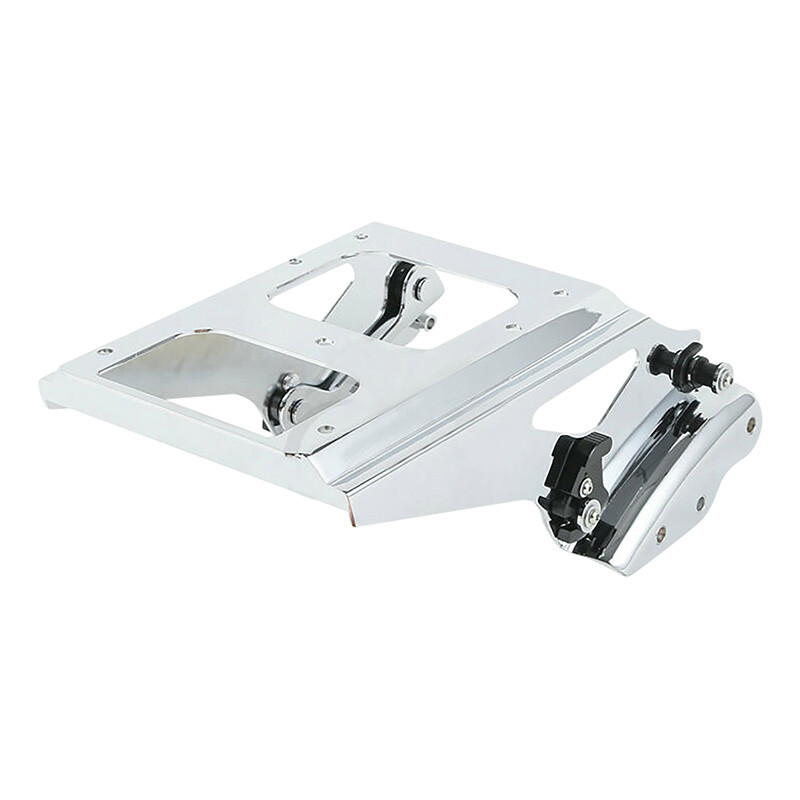 Detachable Tour Pack Mount Rack w/ Docking Hardware Kit For Harley Touring 09-13