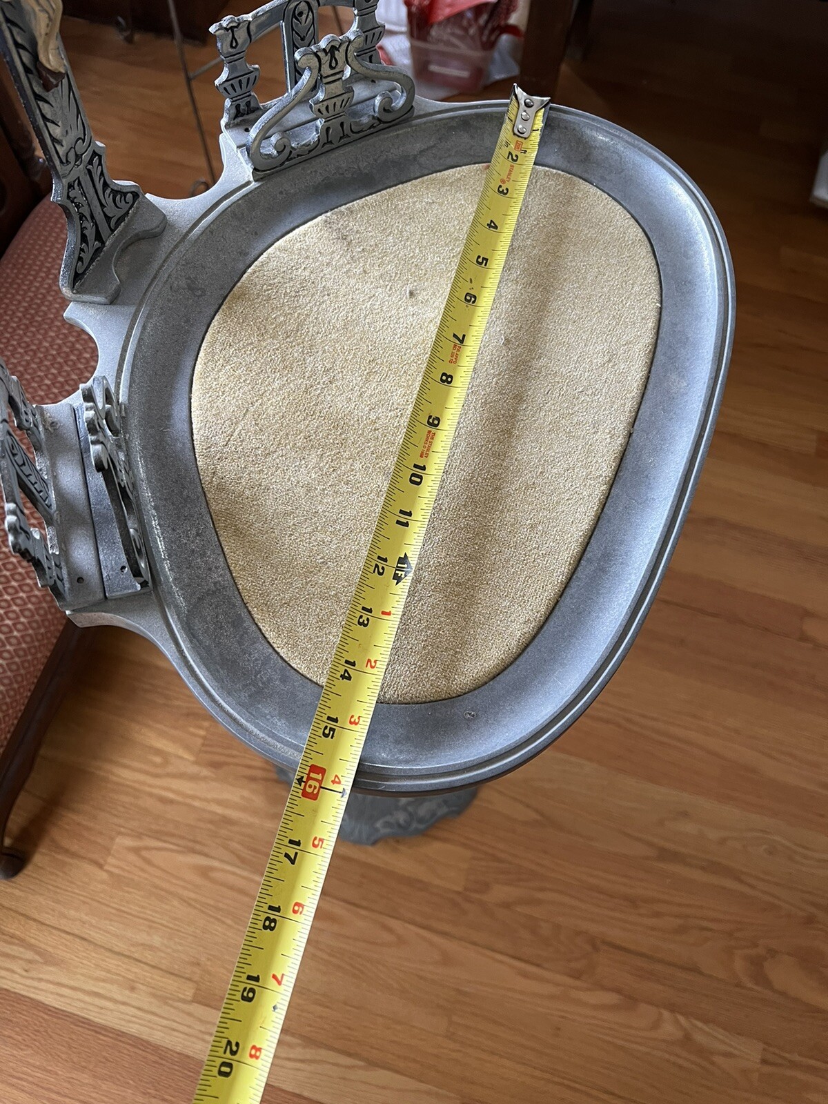 Vtg Stand Podium Cemetery Gothic church Horror Holland Funeral Home Oddity