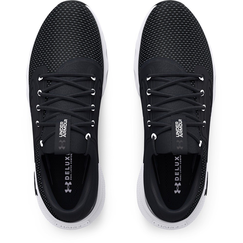 Under Armour 3024884 Women's UA Charged Vantage 2 Running Shoes, Black, Size 6