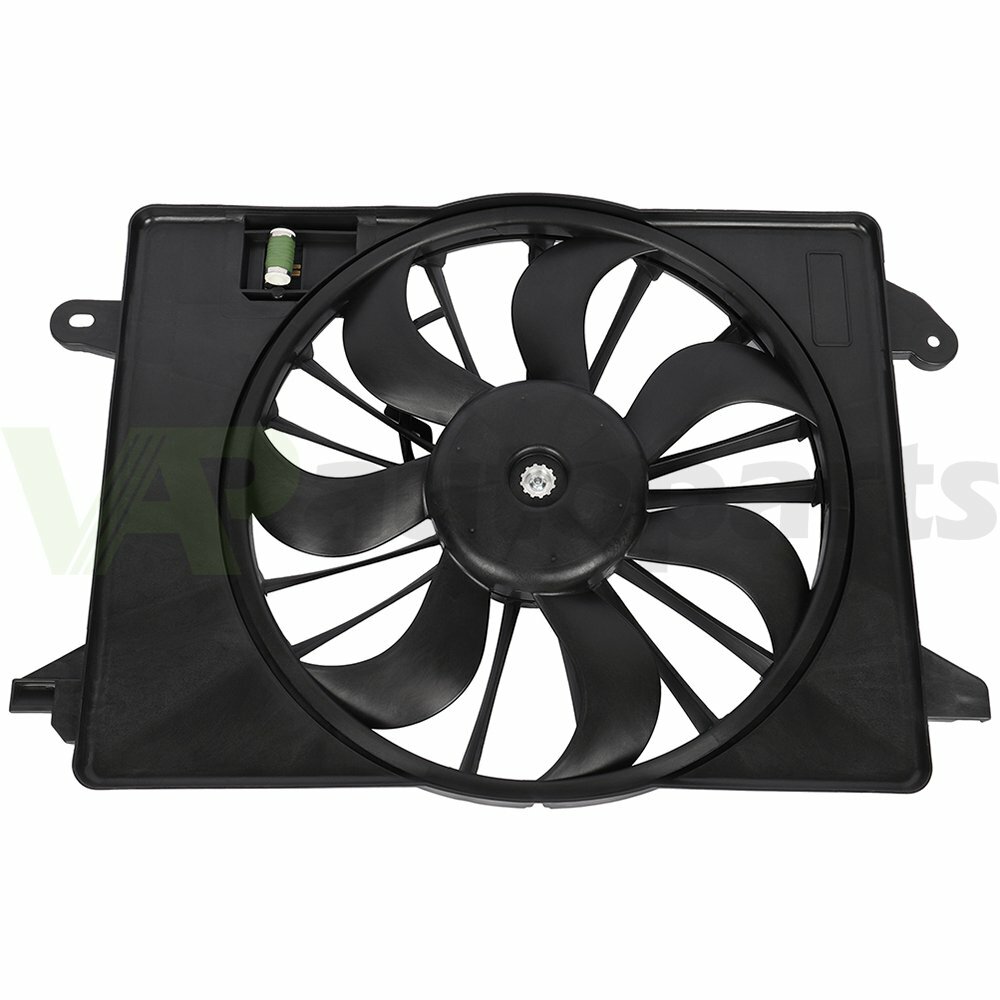 Radiator Cooling Fan Assembly For 2009-17 Dodge Charger Challenger Chrysler 300