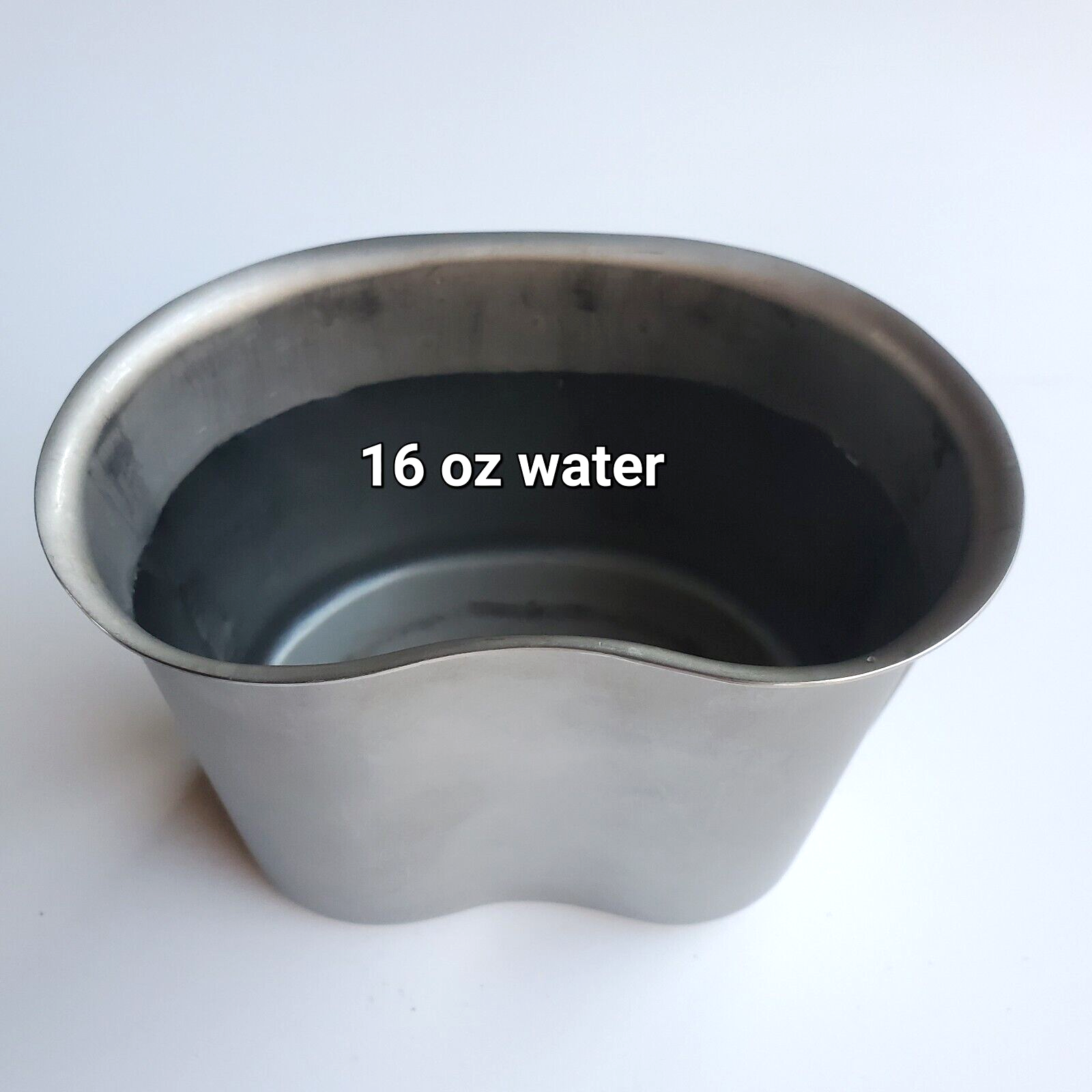 Original US Military Issue Stainless Steel Canteen Cup Made in USA Authentic VGC