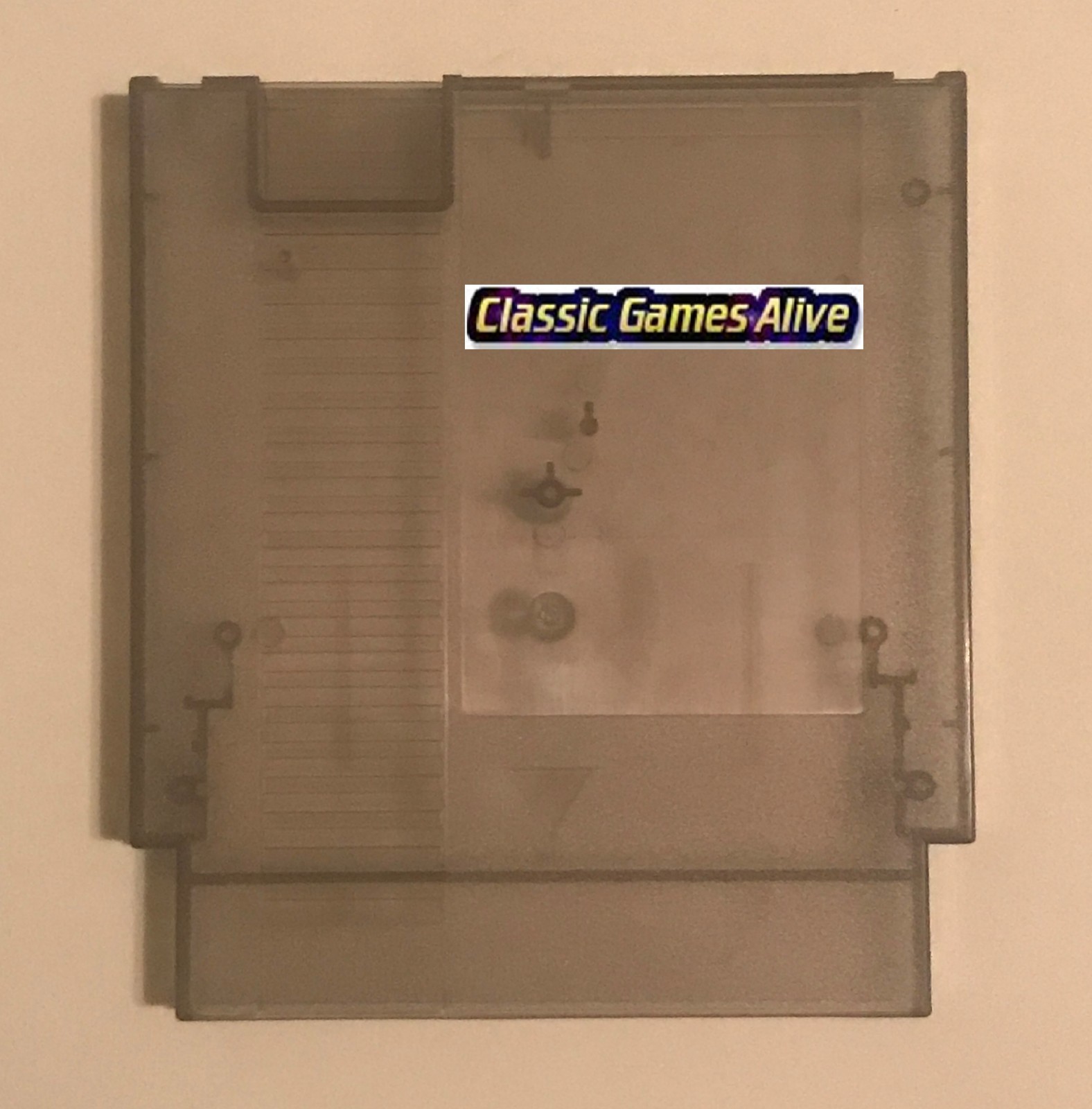 NES Replacement Case Cart Shell - Transparent COLOR, Gold, Sliver (Raspberry Pi)