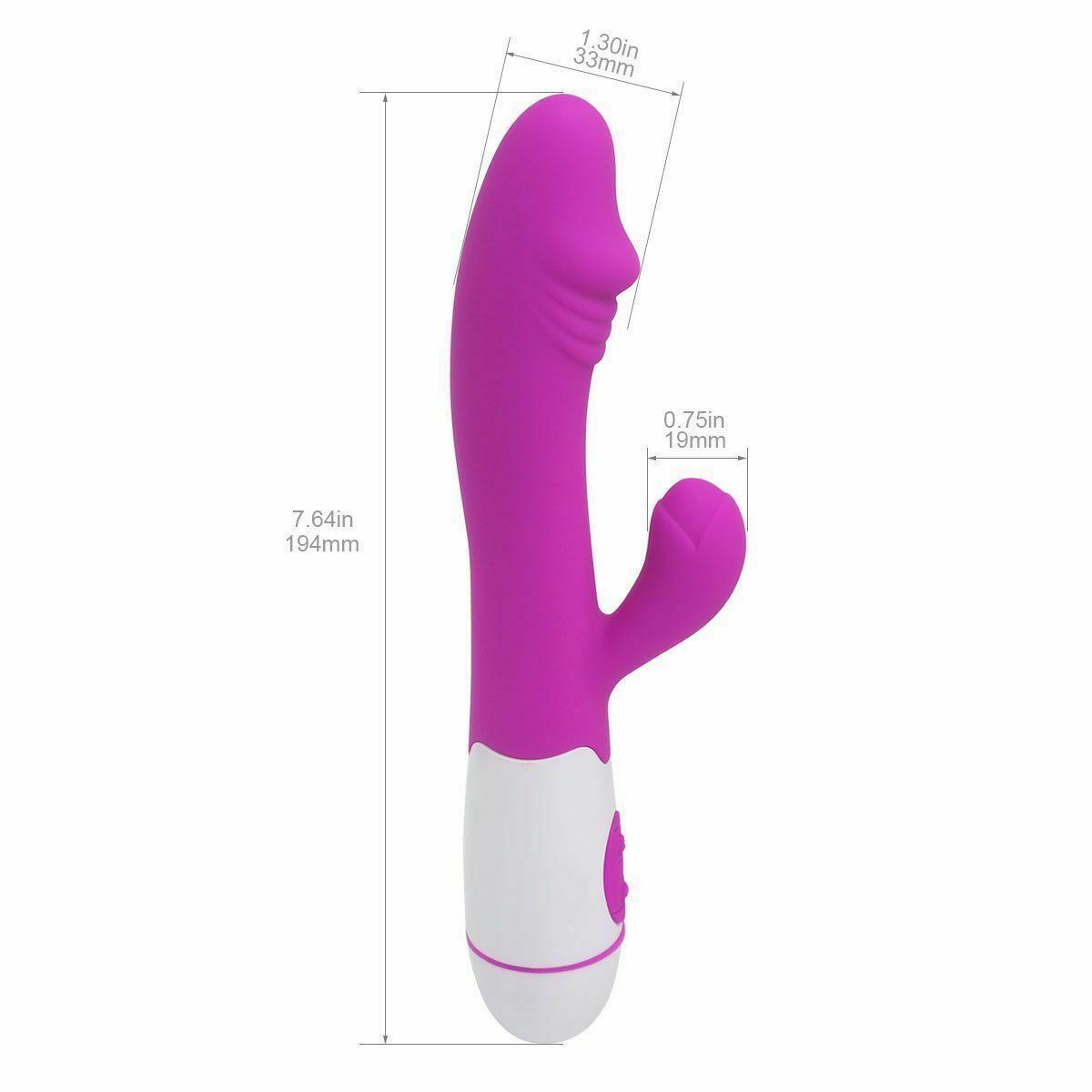 Multispeed Vibrator G Spot Dildo Rabbit Female Adult Sex Toy Massager Waterproof
