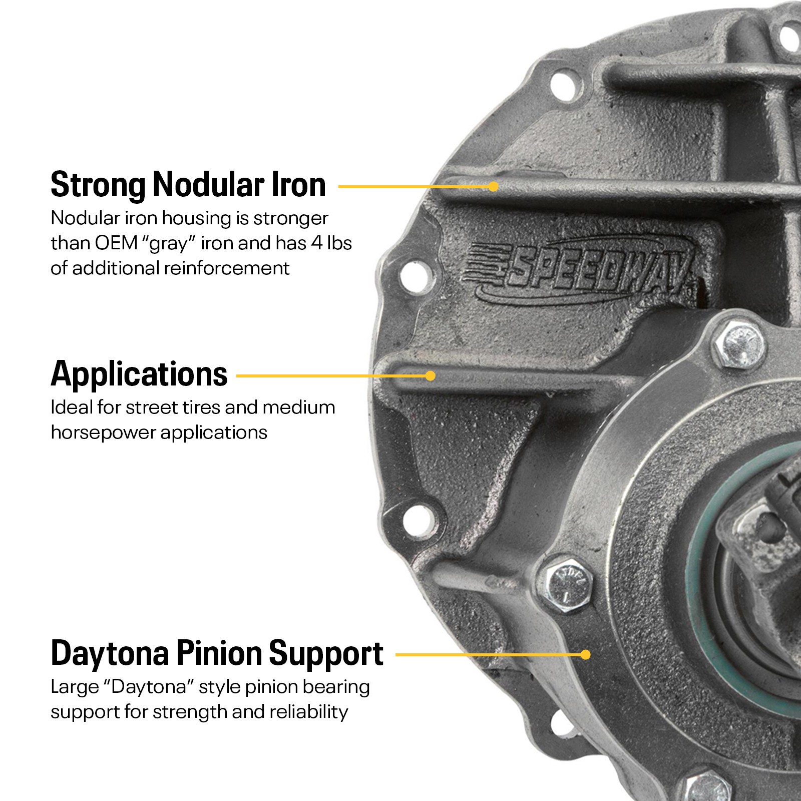 Posi Differential 3rd Member, 31 Spl, 3.00 Gear Ratio, Fits Ford 9 Inch
