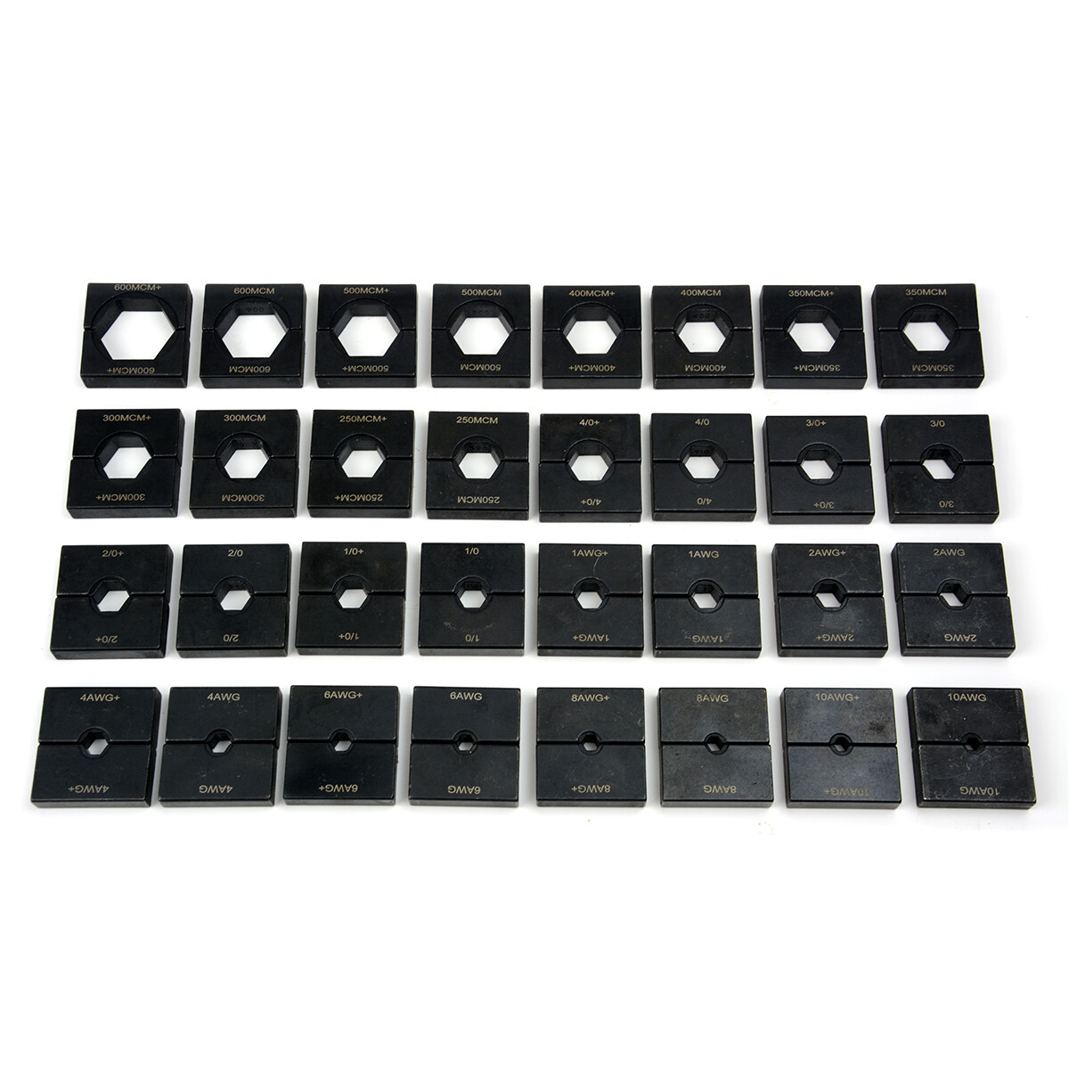 TEMCo Industrial Hydraulic Cable Lug Crimper TH0005 V2.0 10 AWG to 600 MCM