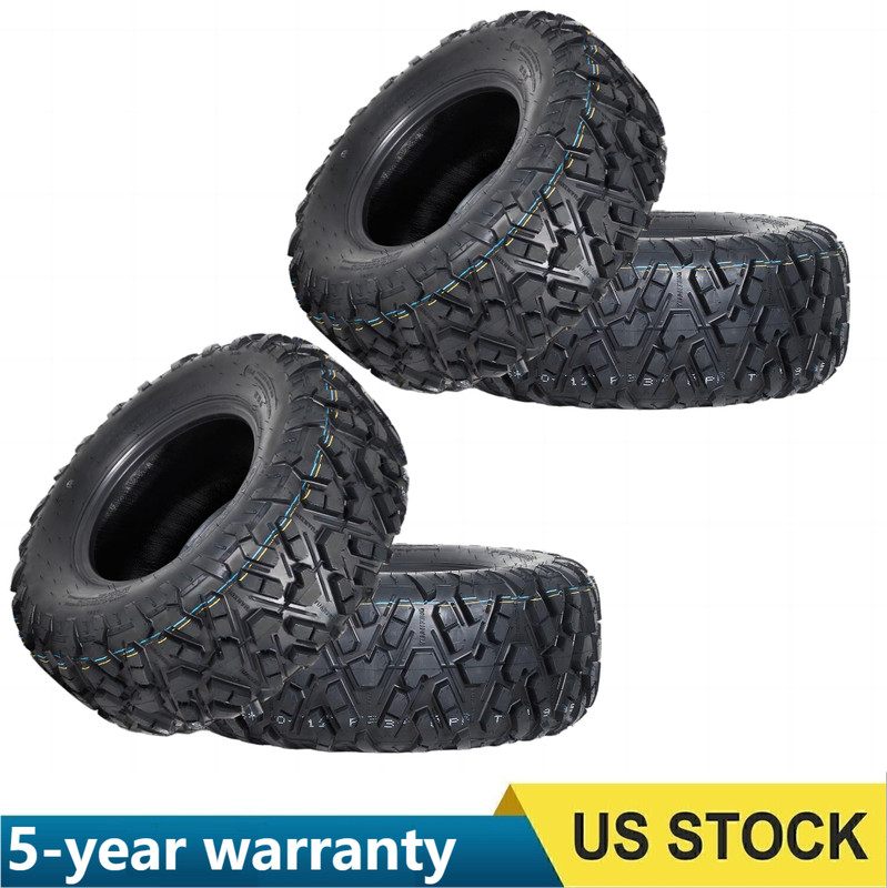 Set 4 27x9-14 27x9x14 & 27x11-14 27x11x14 ATV UTV All Terrain 6PR Mud Trail Tire