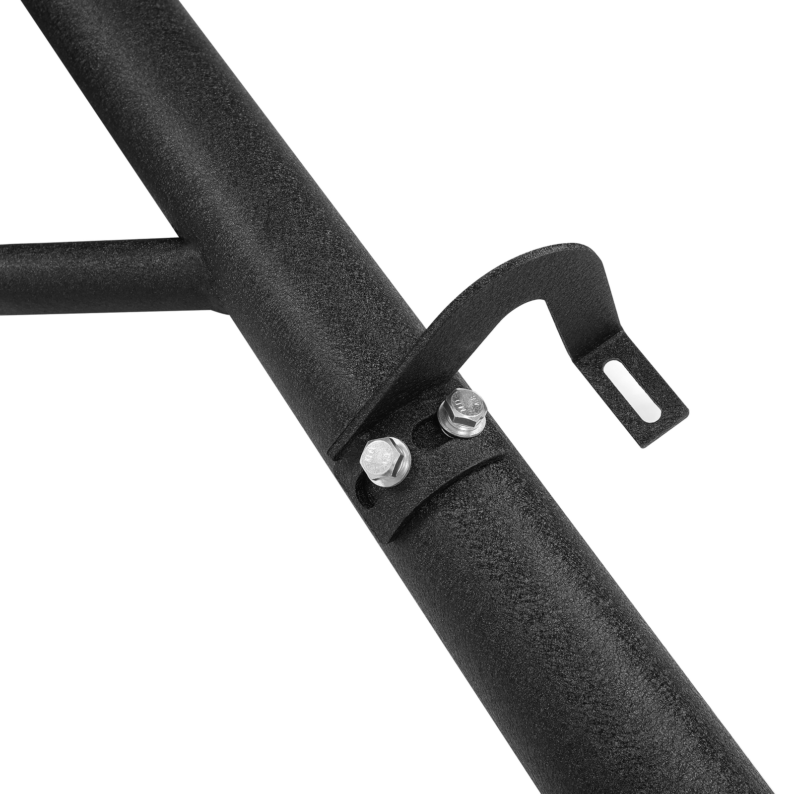 Pair For Toyota Tacoma 05-23 Black Double Cab Side Steps Nerf Bar Running Boards