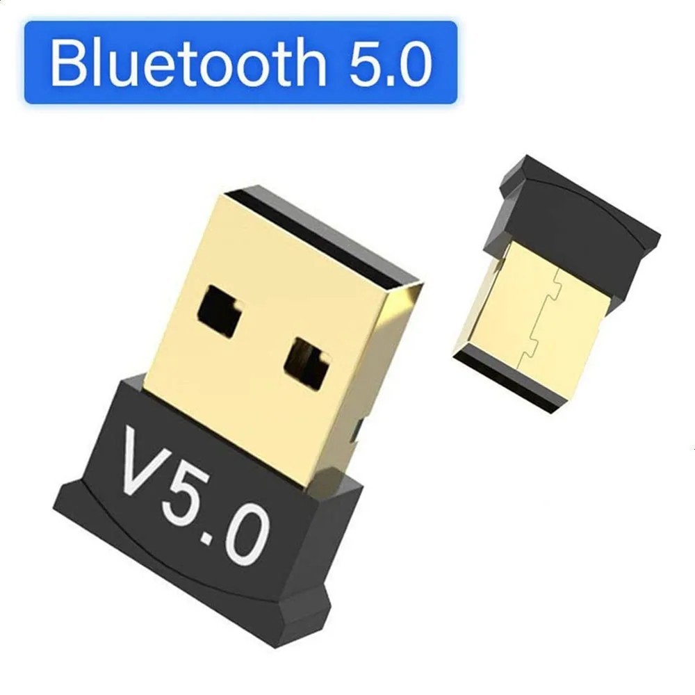 USB Bluetooth 5.0 Wireless Stereo Audio Music Adapter Dongle Receiver For TV PC