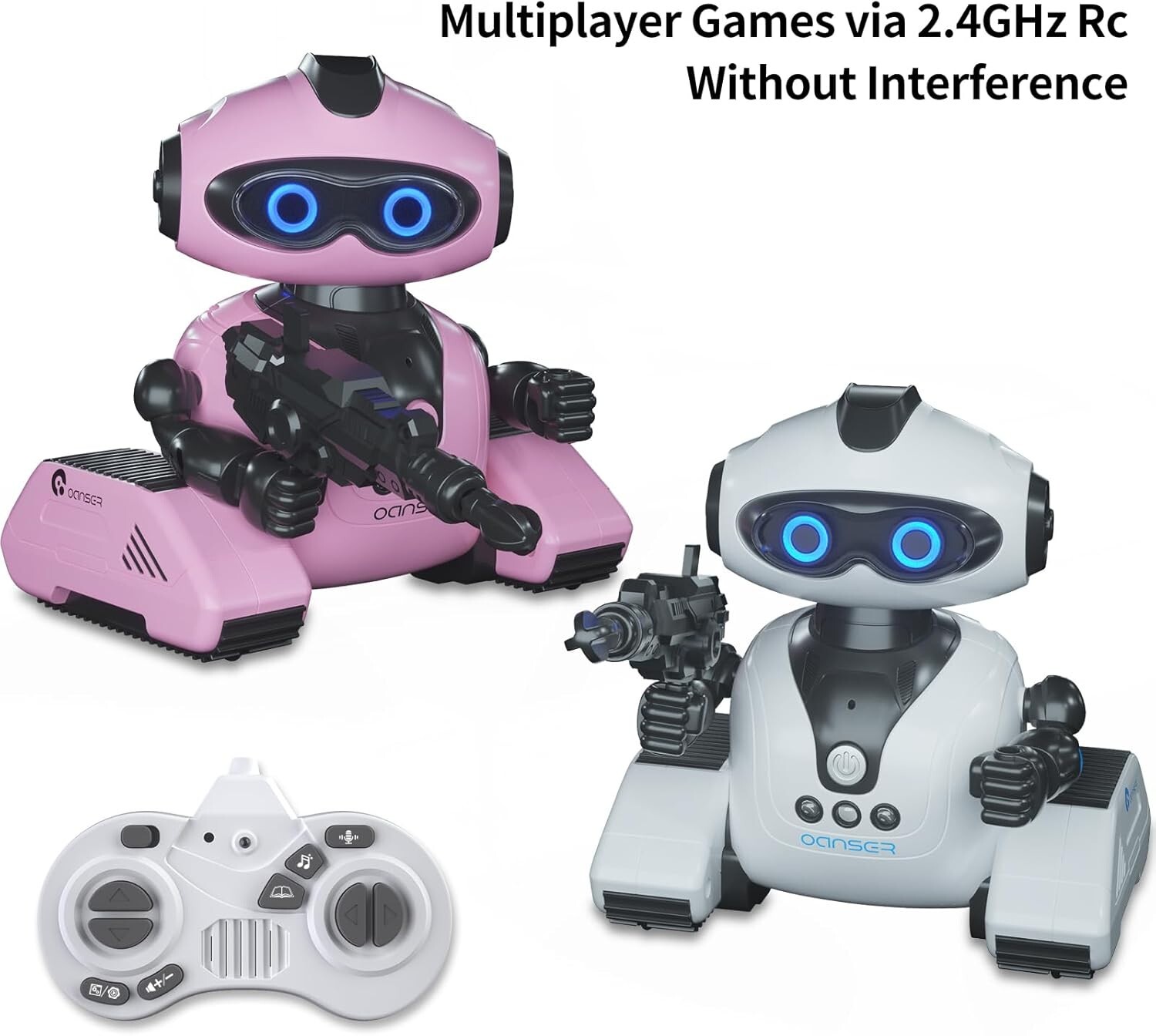 Rechargeable Robot Toy, RC Robot has Gesture Sensing & Voice Recording- NEW