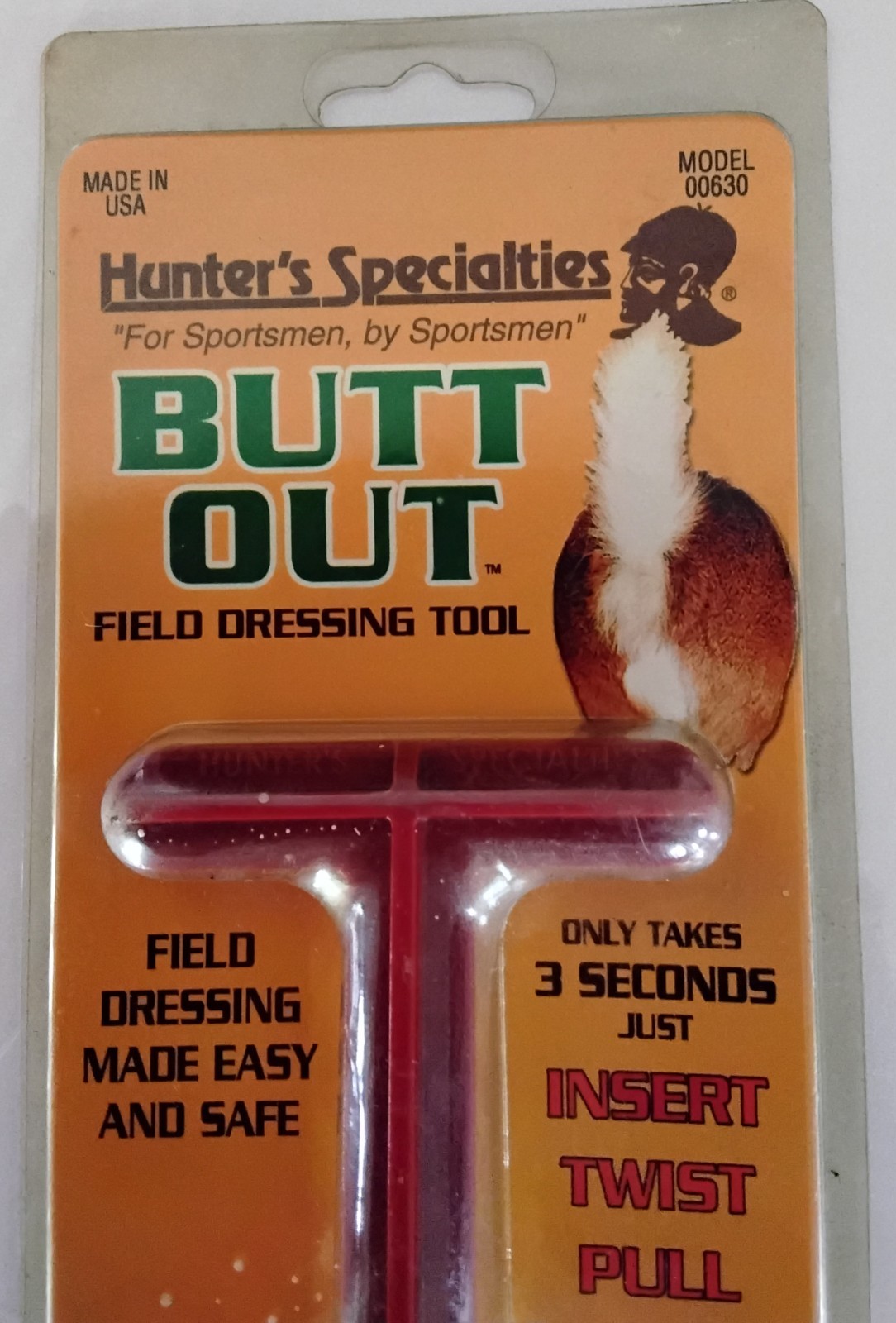 Hunters Specialties Butt Out Big Game Field Dressing Hunting Tool Large
