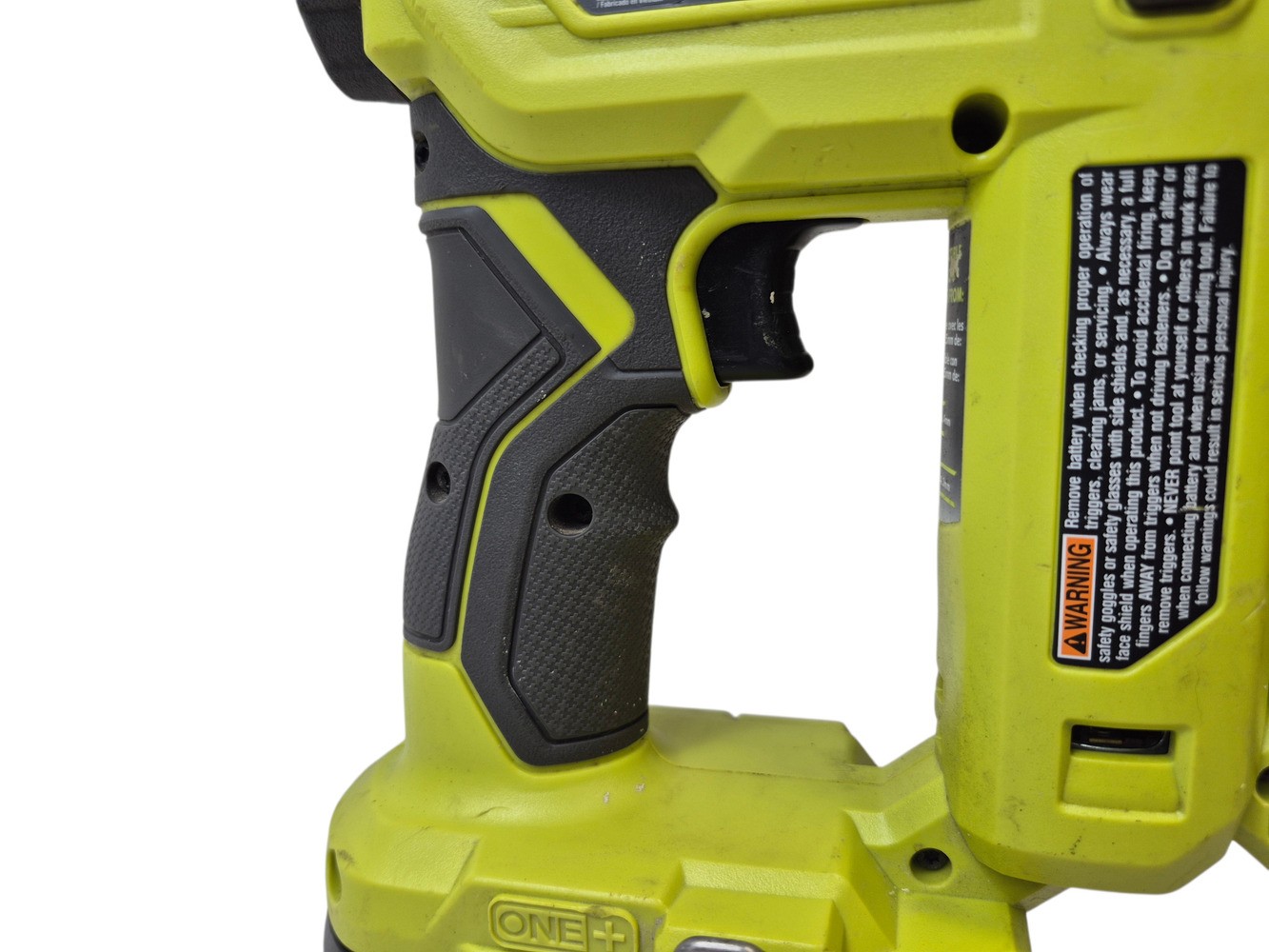 Ryobi P317VN ONE+ 18V 3/8 in. Cordless Crown Stapler W/ 6AH Battery