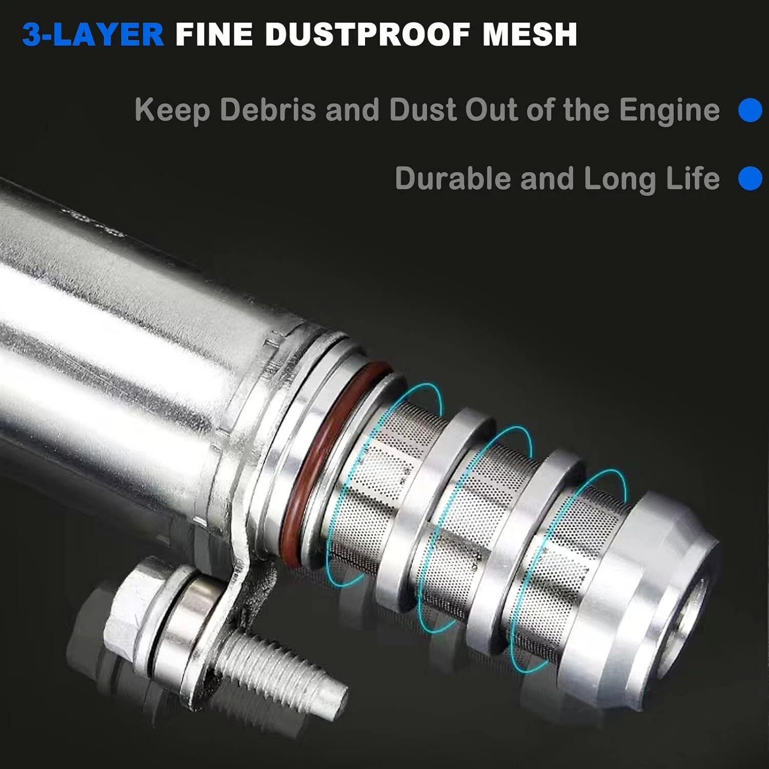 Intake & Exhaust Valve Timing VVT Solenoid for Chevy Equinox 10-17 Malibu 2.4L