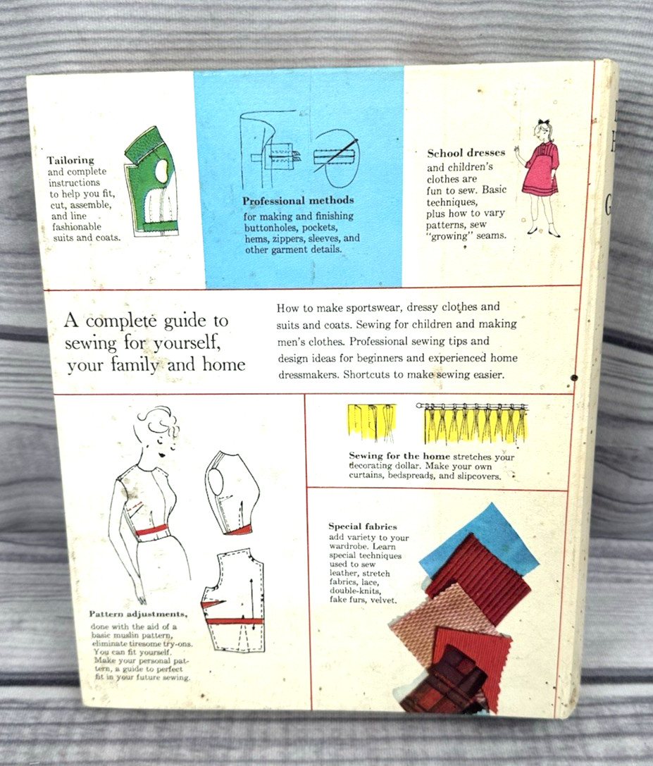 VINTAGE 1970 BETTER HOMES AND GARDENS SEWING BOOK