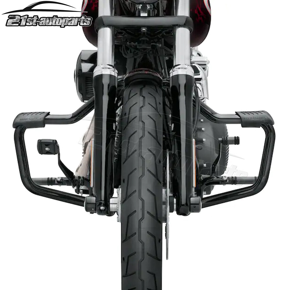 For Harley 06-17 Dyna Fat Bob Street Bob Front Mustache Engine Guard Crash Bar