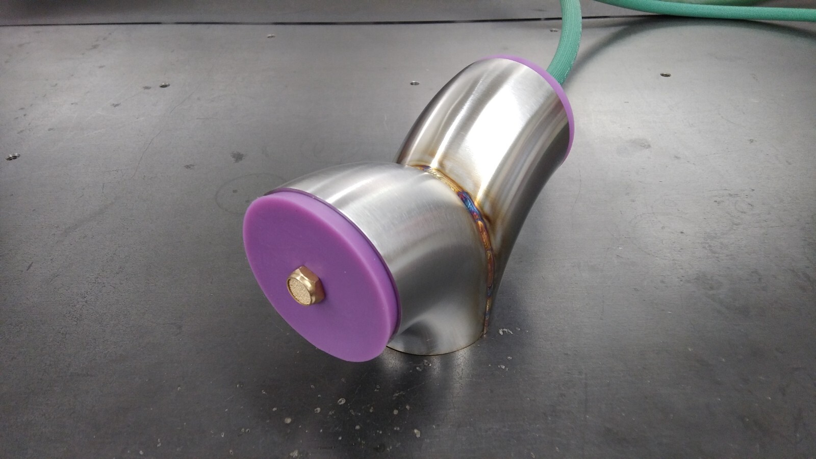 3" Silicone Purge Plugs with Diffusers for Tig Welding Stainless Tubing