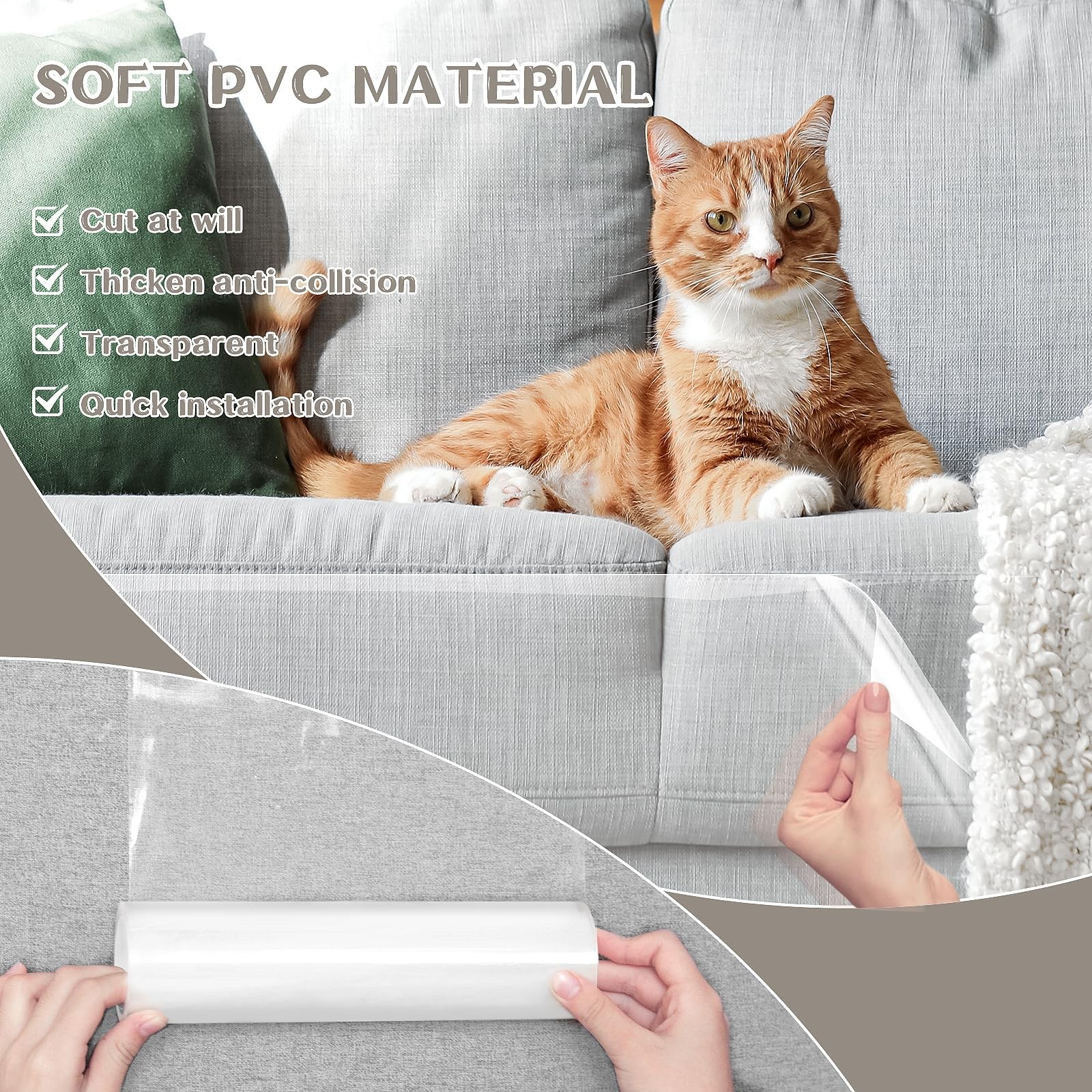 Anti Cat Scratch Furniture Protector, Cat Couch Protector, anti Scratch Furnit