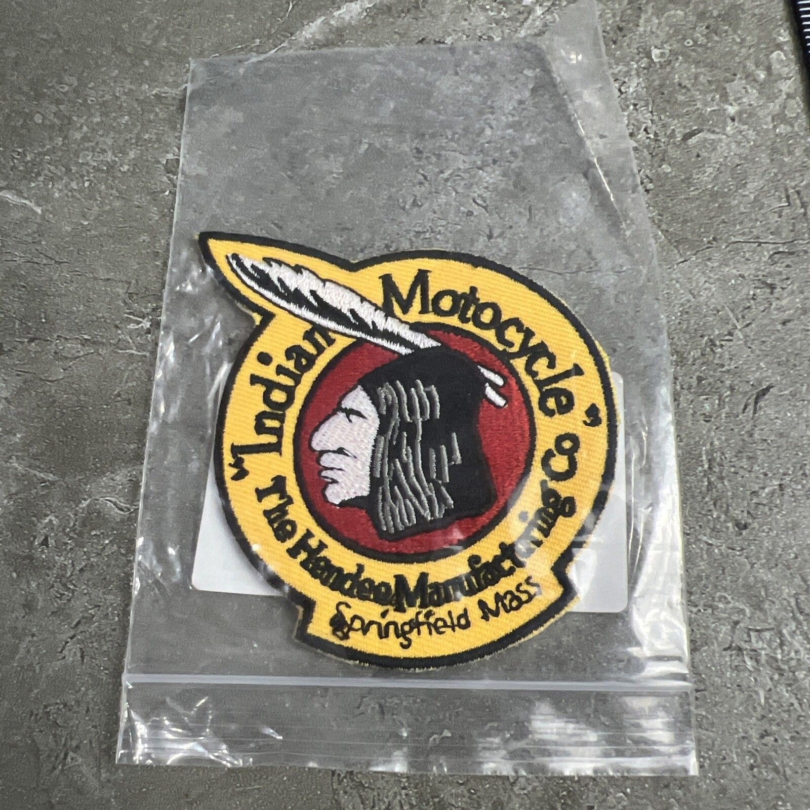 NEW Indian Motorcycle Embroidered 3+” Iron on Patch MC Biker 1901 FREE SHIP!